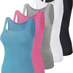 BQTQ lance des débardeurs à manches courtes pour femmes avec un design carré et extensible.