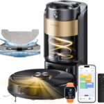 Proscenic Q20 Plus : Aspirateur robot sans sac avec station de vidage automatique et navigation Lidar