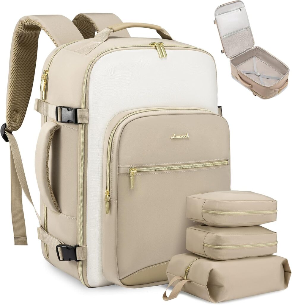 Ryanair limite de taille pour les bagages à main : le sac LOVEVOOK répond aux normes de 45 x 36 x 20 cm.
