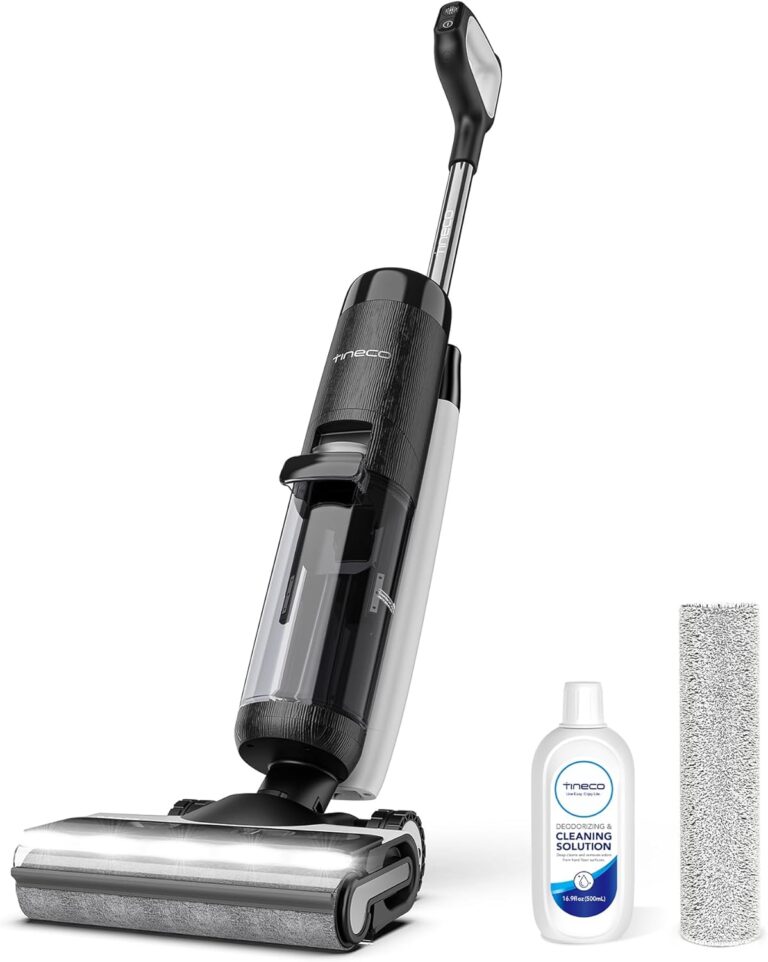 Tineco Floor One S7 Pro : Aspirateur sans fil autonome avec éclairage LED et auto-nettoyage