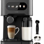 Cecotec lance la machine à café Espresso Power Espresso 20 avec écran tactile en acier foncé