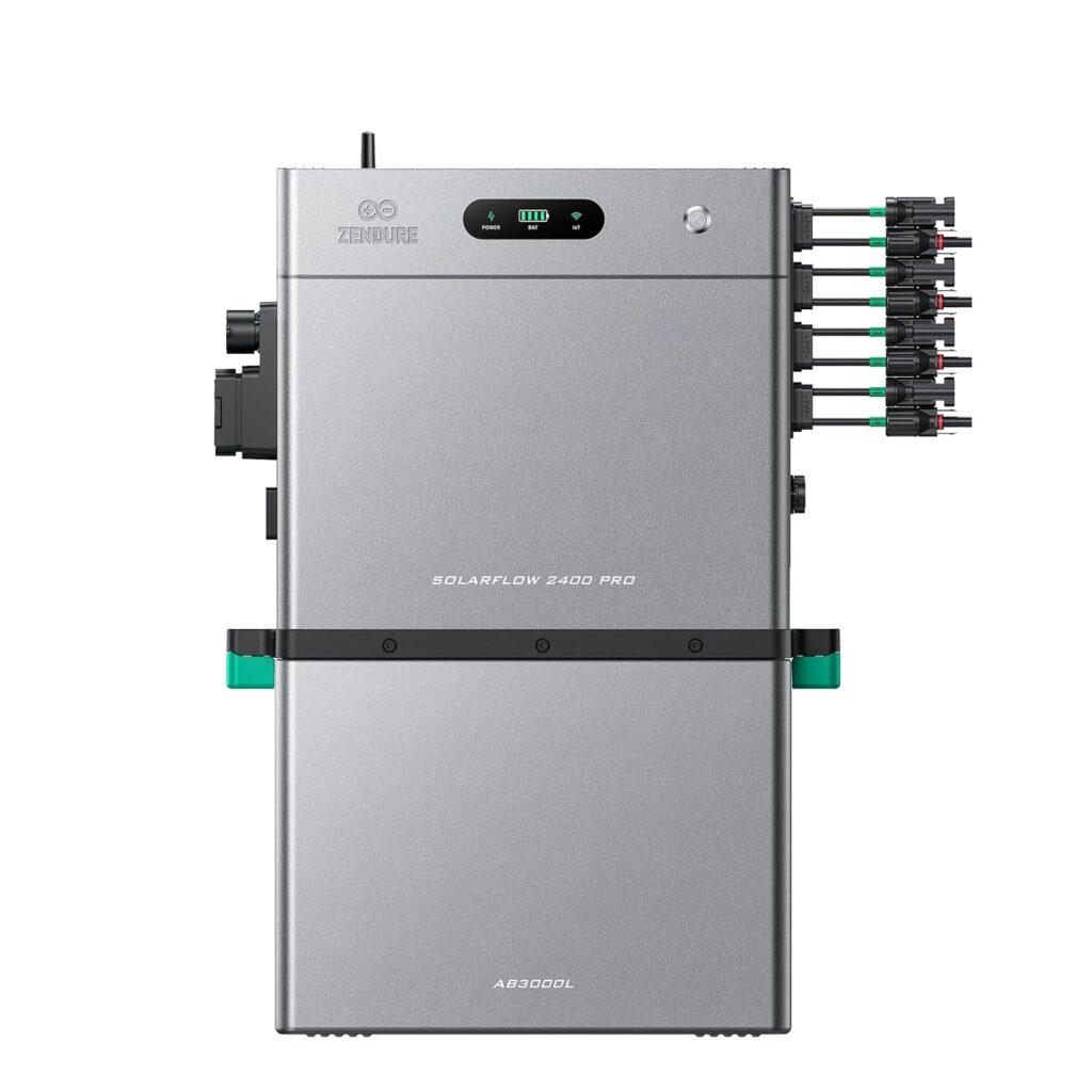 Zendure présente la batterie solaire intelligible SolarFlow 2400 Pro avec entrée PV de 4800W.