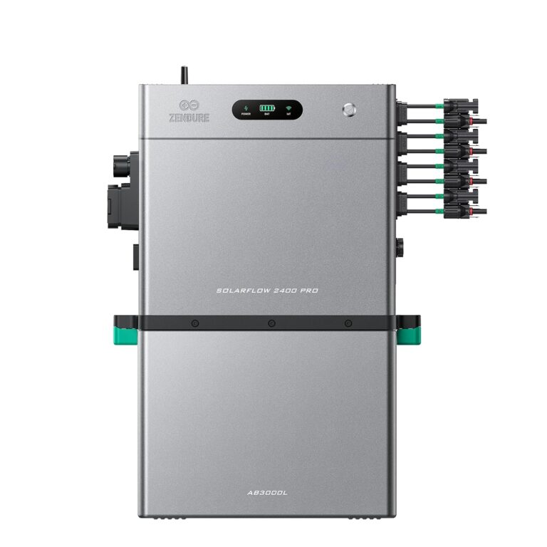 Zendure présente la batterie solaire intelligible SolarFlow 2400 Pro avec entrée PV de 4800W.