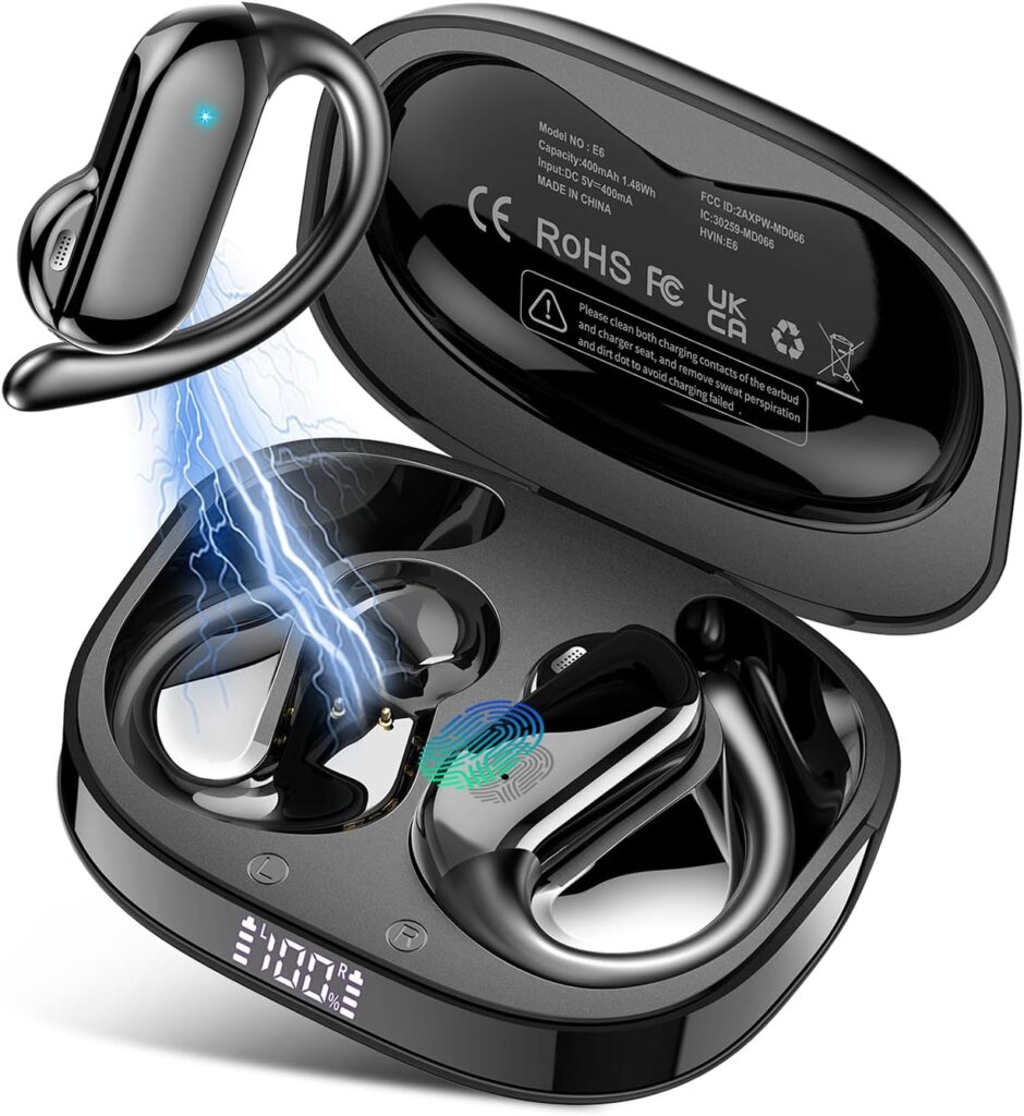 AI Earphone Instant Translator : 165 langues et 8 modes pour voyages et affaires, Bluetooth 5.4.