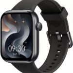 Montre connectée sportive étanche IP68 avec surveillance de la santé et Bluetooth pour Android et iOS