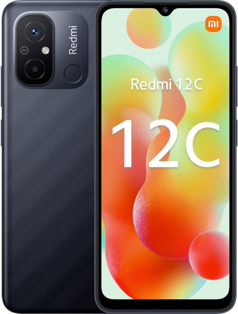 Lancement du smartphone XIAOMI REDMI 12C avec écran de 6,71 pouces et batterie de 5000 mAh