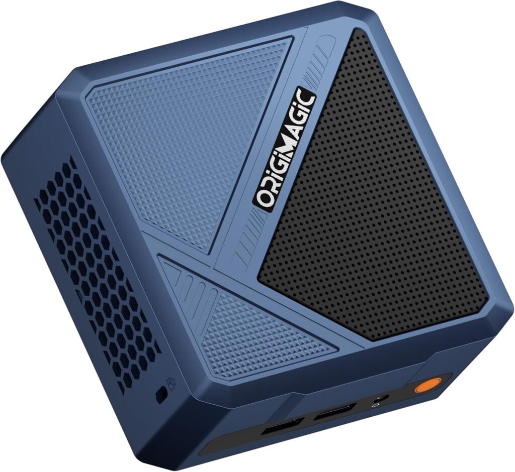 Ryzen 7 8745HS A3 Mini PC with Quad Screen Display and 32GB DDR5 for Gaming and Office Use