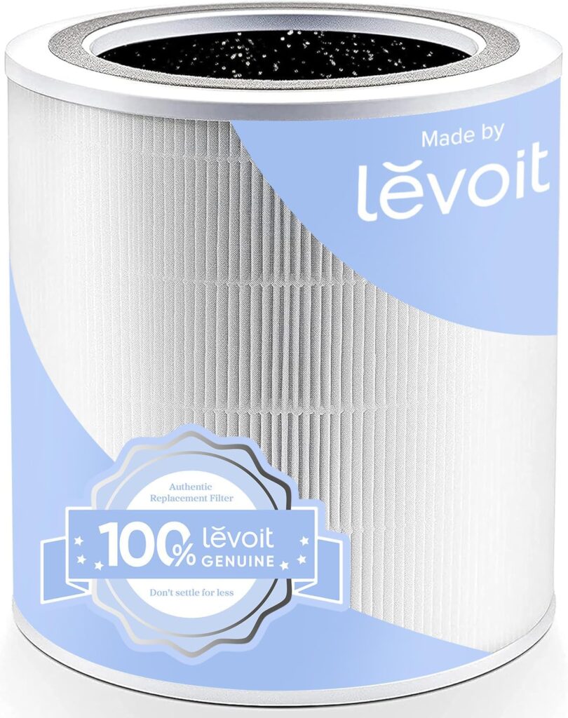 LEVOIT Purificateur d’air avec capteur et HEPA, 400 m³/h, efficace jusqu’à 83 m²