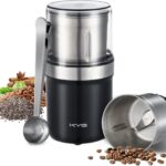 KYG Electric Coffee Grinder : Moulin à épices de 300W avec bol amovible et inox lavable