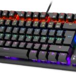 Rii Mechanical Gaming Keyboard : 22 modes RGB et conception compacte pour PC et consoles.