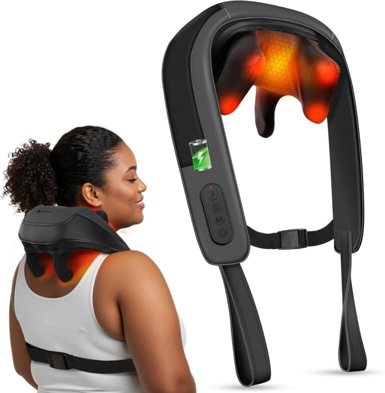 CooCoCo : nouveau masseur de cou avec chaleur et technologie Shiatsu pour soulager tensions musculaires