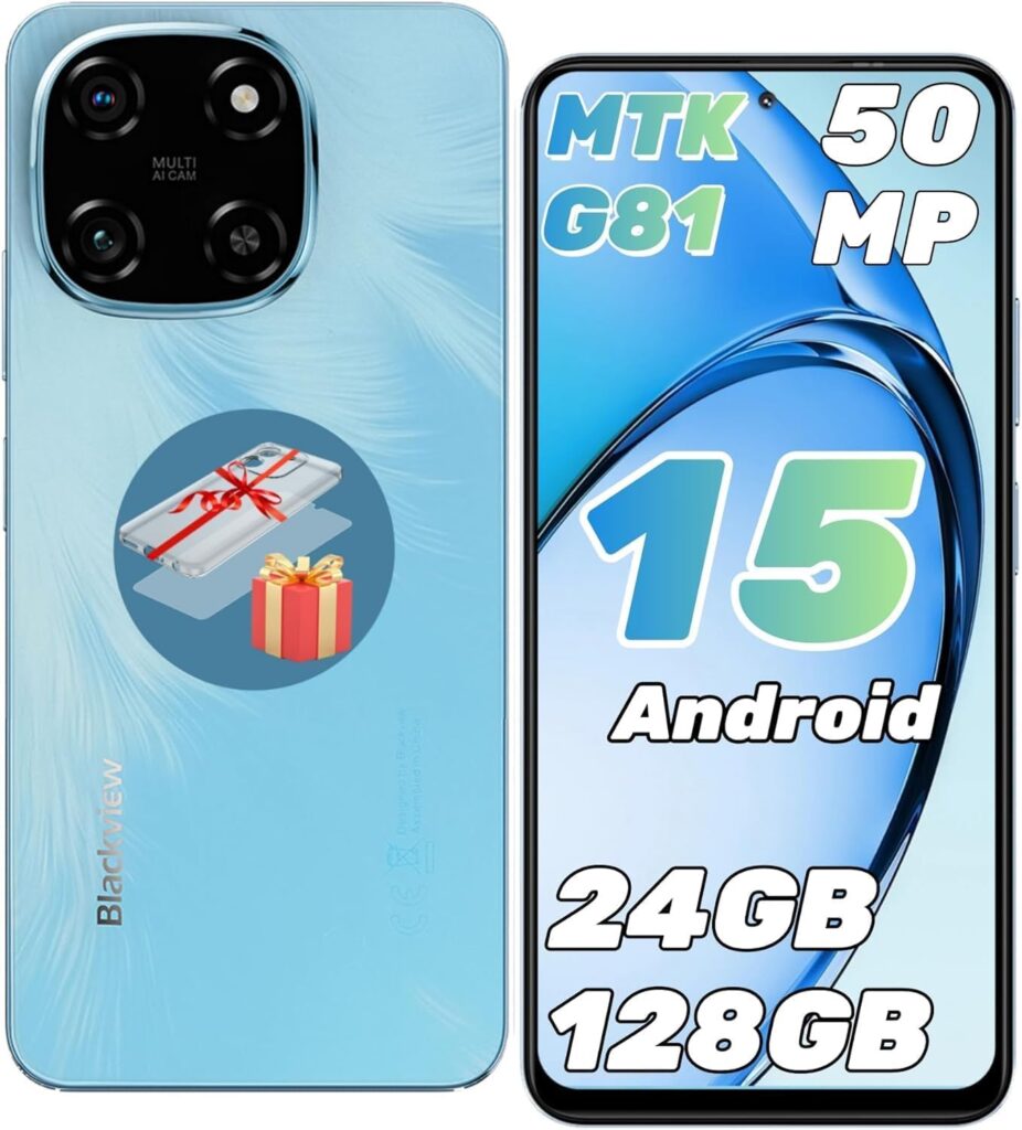 Blackview Color 6 : smartphone avec 24 Go de RAM et écran 6,67 pouces à 90 Hz disponible.