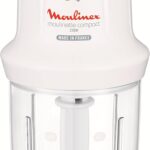 Moulinex DJ300110 : Hachoir électrique compact de 270 W avec couvercle shaker en vente.