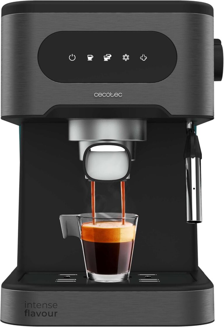 Cecotec Power Espresso 20 : machine à expresso et café froid avec pression de 20 bars