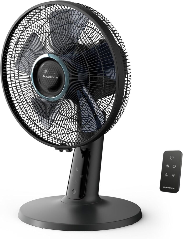 Rowenta présente le ventilateur Turbo Silence Extreme+ avec 32 dB(A) et télécommande.