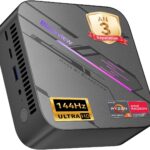 Blackview MP100 Mini PC : AMD Ryzen 5, 4K Triple Display, 16GB RAM, pour le bureau et l’étude.