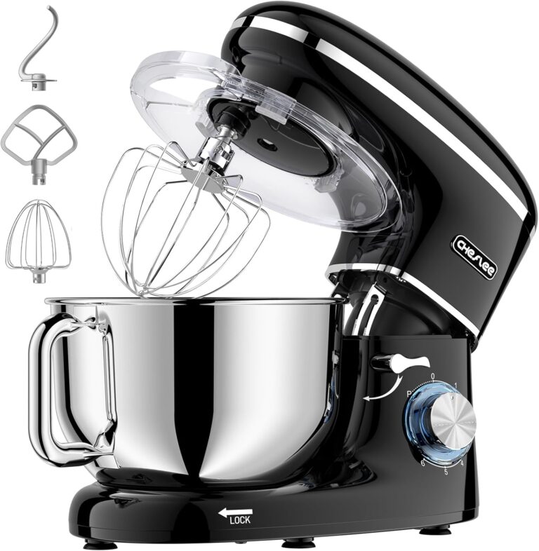 Cheflee dévoile un processeur pâtissier 2000 W avec bol en inox et six vitesses, silencieux.