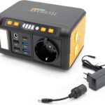 Technaxx TX-205+ : Station de puissance portable 74Wh compatible avec recharge solaire.