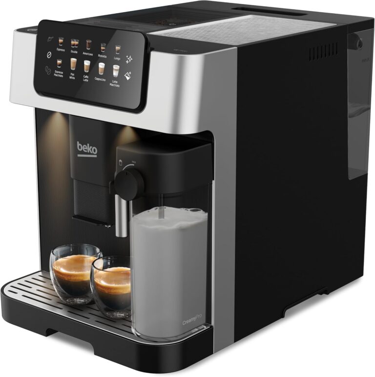 Beko lance une machine à espresso automatique pour café en grains ou moulu.