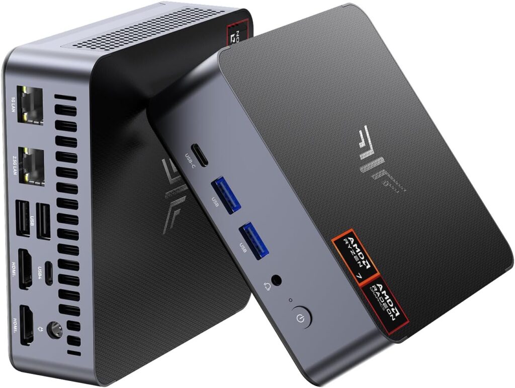 Lancement du NiPoGi AM21 Mini PC avec Ryzen 7 et capacités 4K pour les gamers.