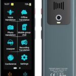 Dispositif de traduction intelligent avec 142 langues et traduction hors ligne pour voyages d’affaires.