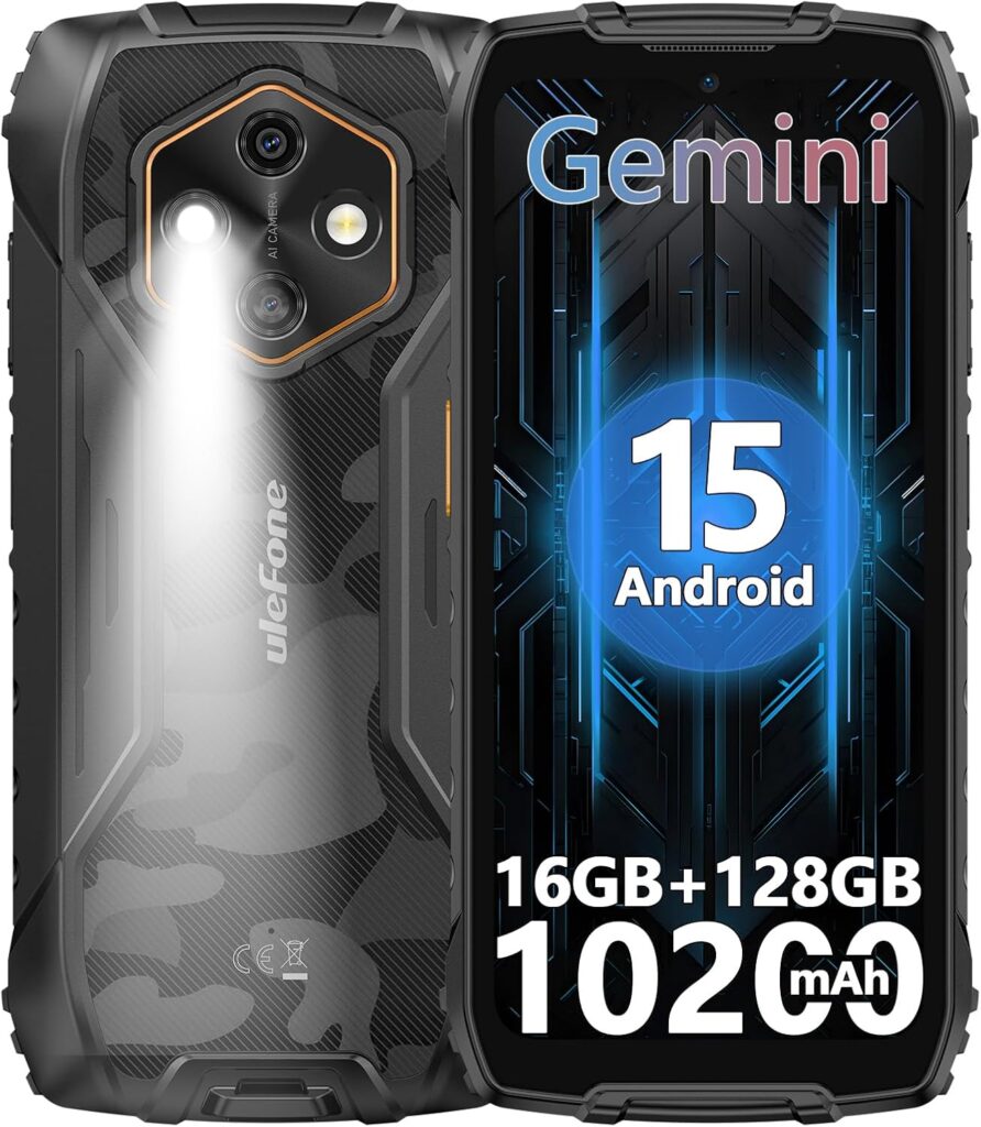 Ulefone RugKing 4 Pro : Smartphone indestructible avec 16GB RAM et 10200mAh en batterie