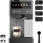 Cecotec FreeStyle Latte T : machine à café multifonction 1350 W avec réservoir de 400 ml.