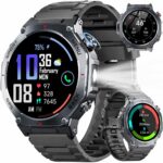 Montre connectée GPS 1.43″ AMOLED avec fréquence cardiaque et 160+ modes disponibles.