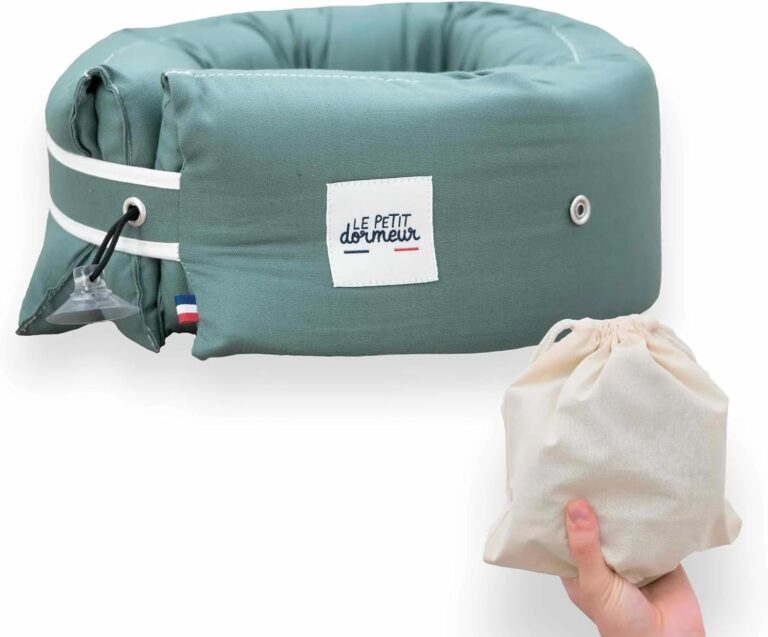 Lancement d’un coussin de voyage ergonomique et pratique fabriqué en France, lavable en machine.