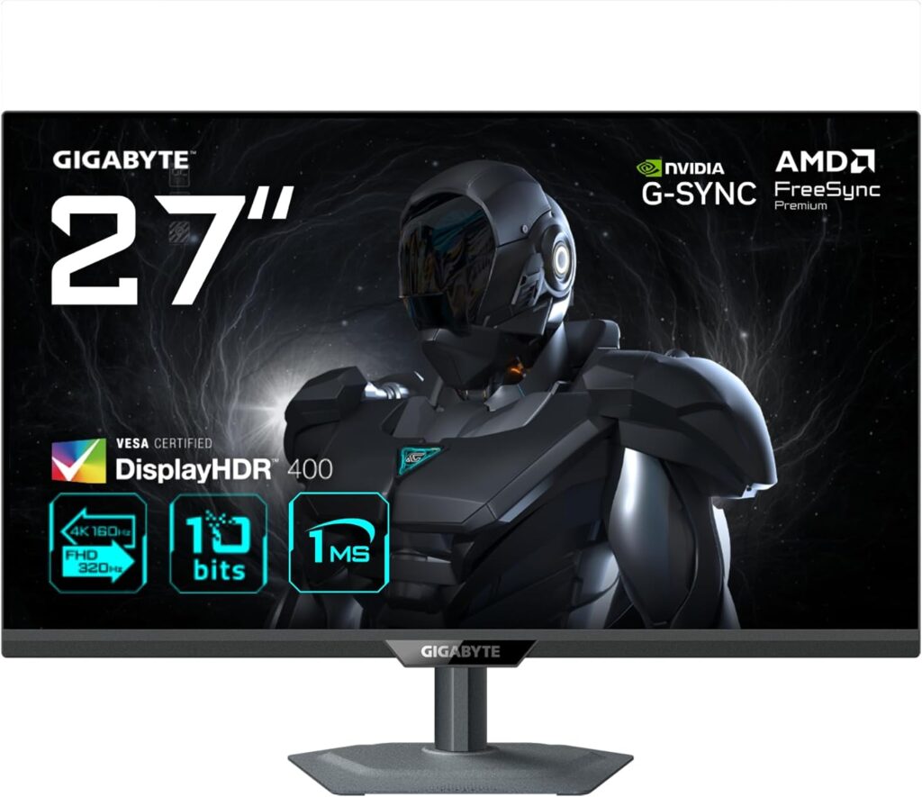 GIGABYTE lance le moniteur de jeu G27U 27″ 4K UHD avec plusieurs modes de rafraîchissement.