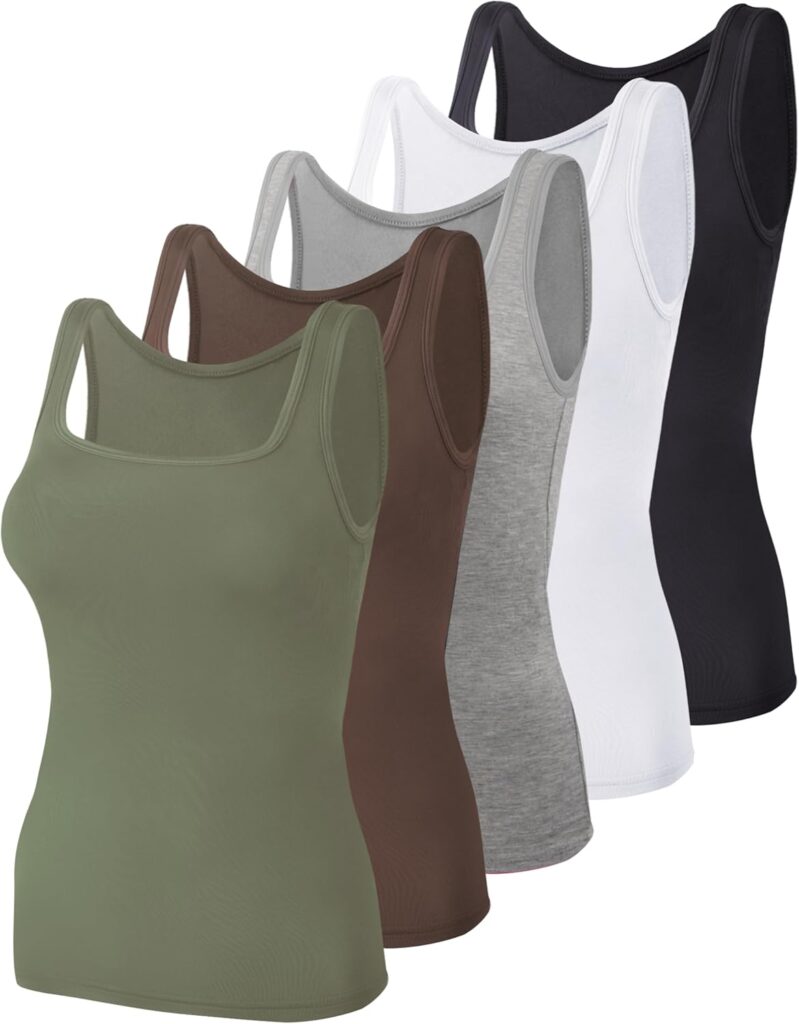 BQTQ lance des débardeurs pour femmes en tissu extensible et en col carré.