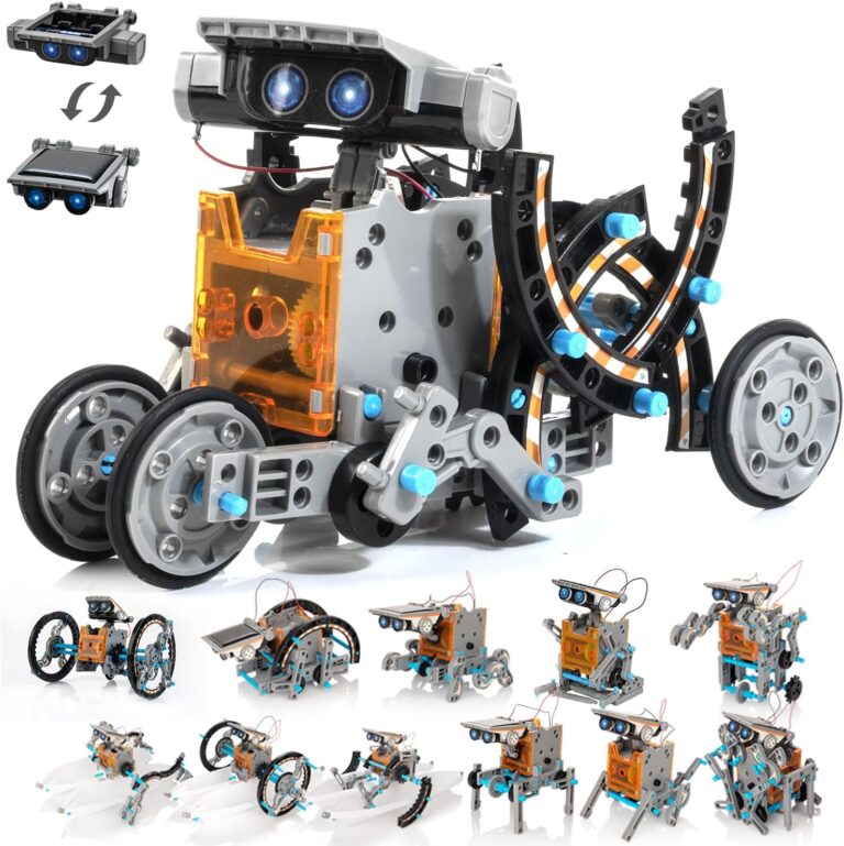 Bravmate lance un kit de robot solaire pour enfants, 14 en 1, avec 190 pièces.