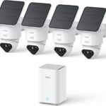 Aosu 4K T2 Ultra : Caméra de surveillance avec suivi AI et stockage extensible en local.