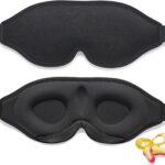 Nouveau masque de nuit innovant pour homme et femme, conçu pour bloquer la lumière et favoriser le sommeil.