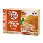 ESCALOPES CORDONS BLEUS DINDE 400G