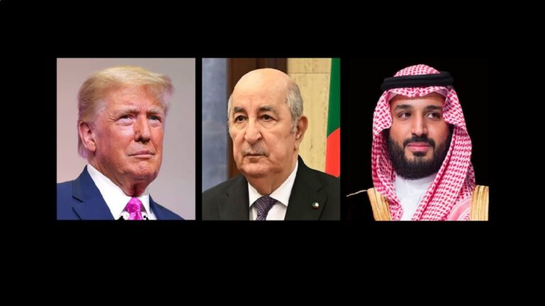 Trump, Ben Salmane et d’autres dirigeants félicitent Tebboune pour son élection.
