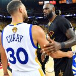 Curry invite LeBron James à rejoindre une nouvelle équipe en NBA pour jouer au basket.