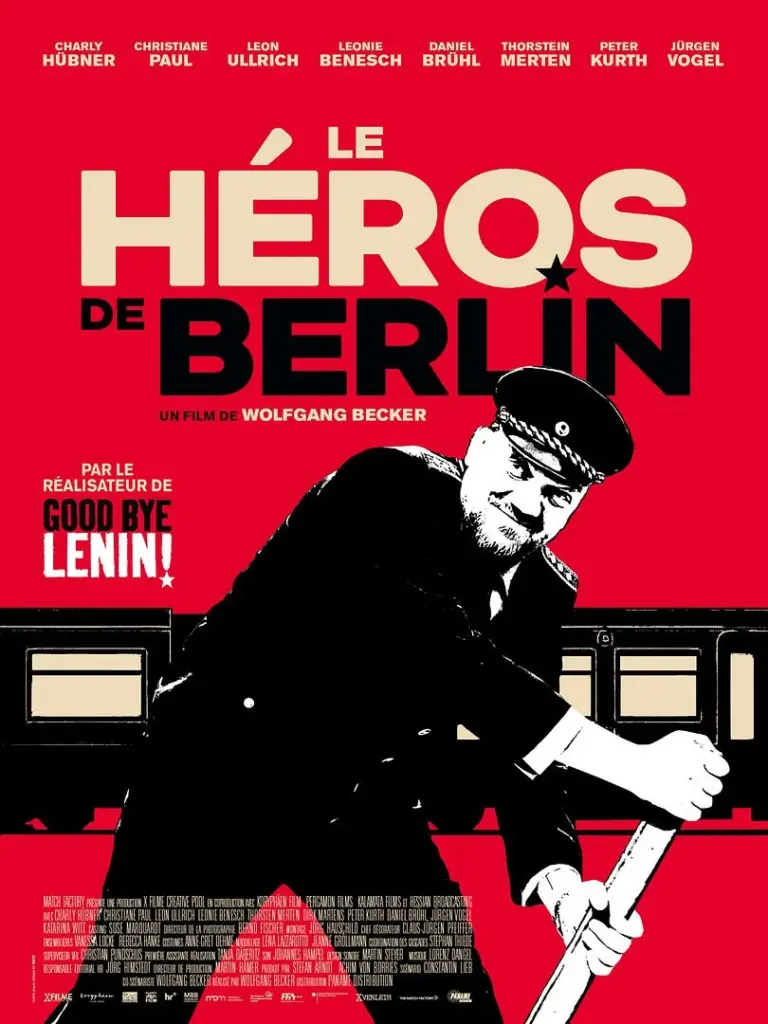 Wolfgang Becker présente « Le héros de Berlin » lors d’une exposition au musée national.