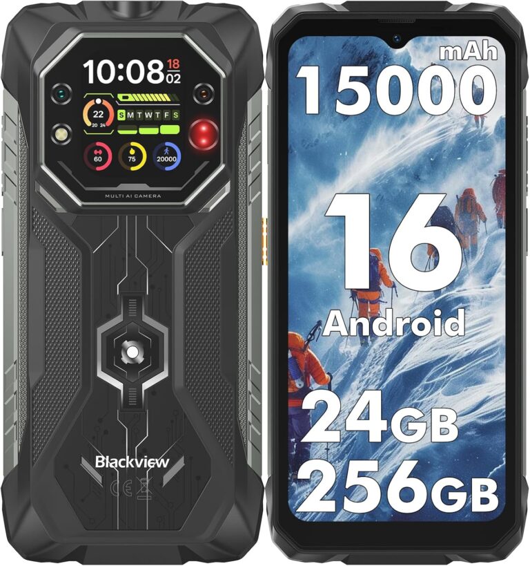 Blackview ROCK 1 : Smartphone robuste avec batterie 15000mAh et photo nocturne 20MP