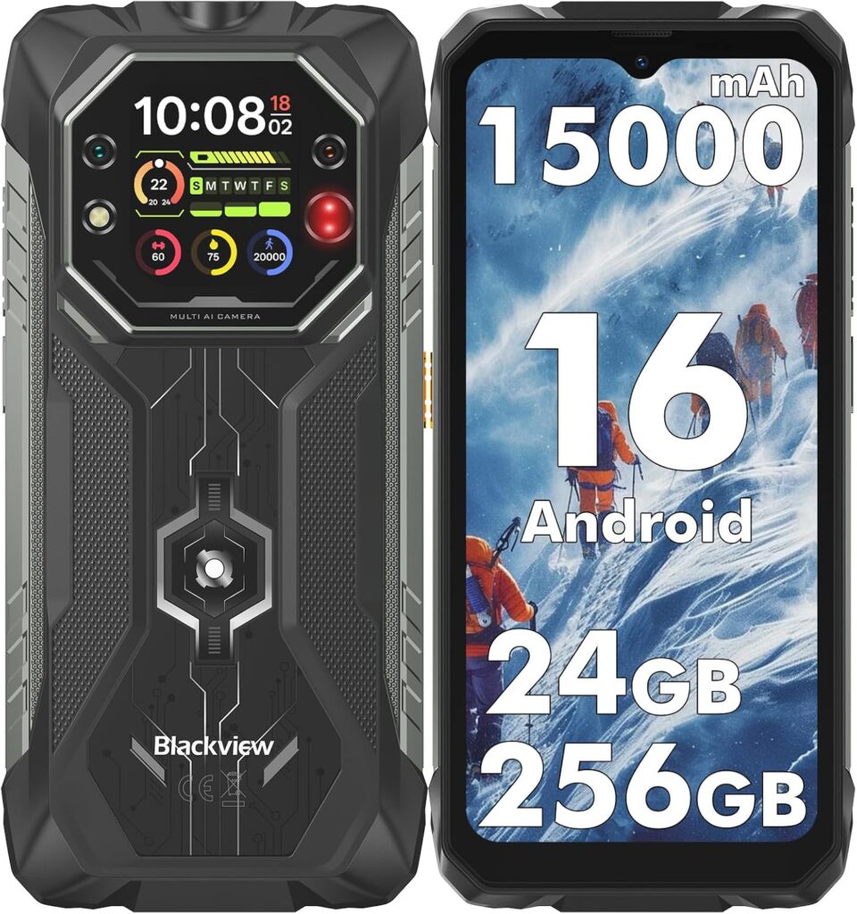 Blackview ROCK 1 : Smartphone robuste avec batterie 15000mAh et photo nocturne 20MP