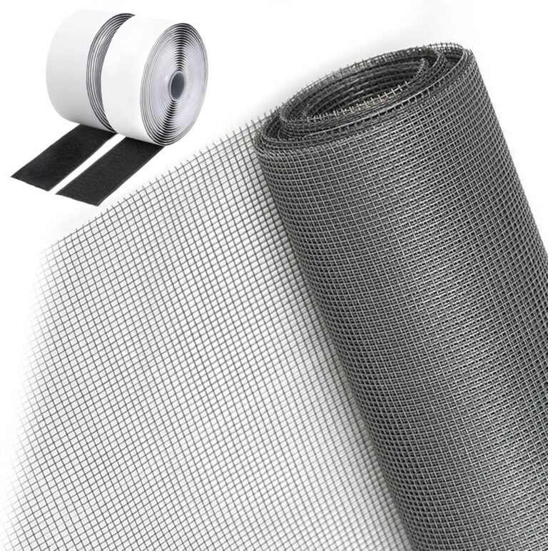 Installation de moustiquaires adhésives sur fenêtres et portes : solution sans perçage, 1,5 x 3 m.