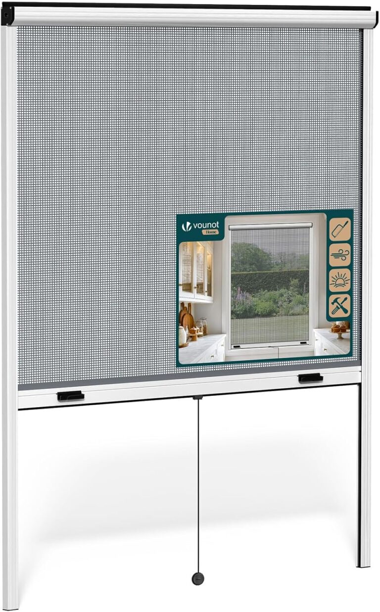 VOUNOT® lance un filet anti-moustiques en aluminium de 130 x 160 cm pour installations simples.