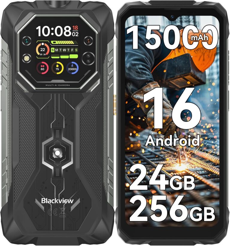 Blackview Rock 1 : Smartphone Android étanche 16 avec écran double et vision nocturne