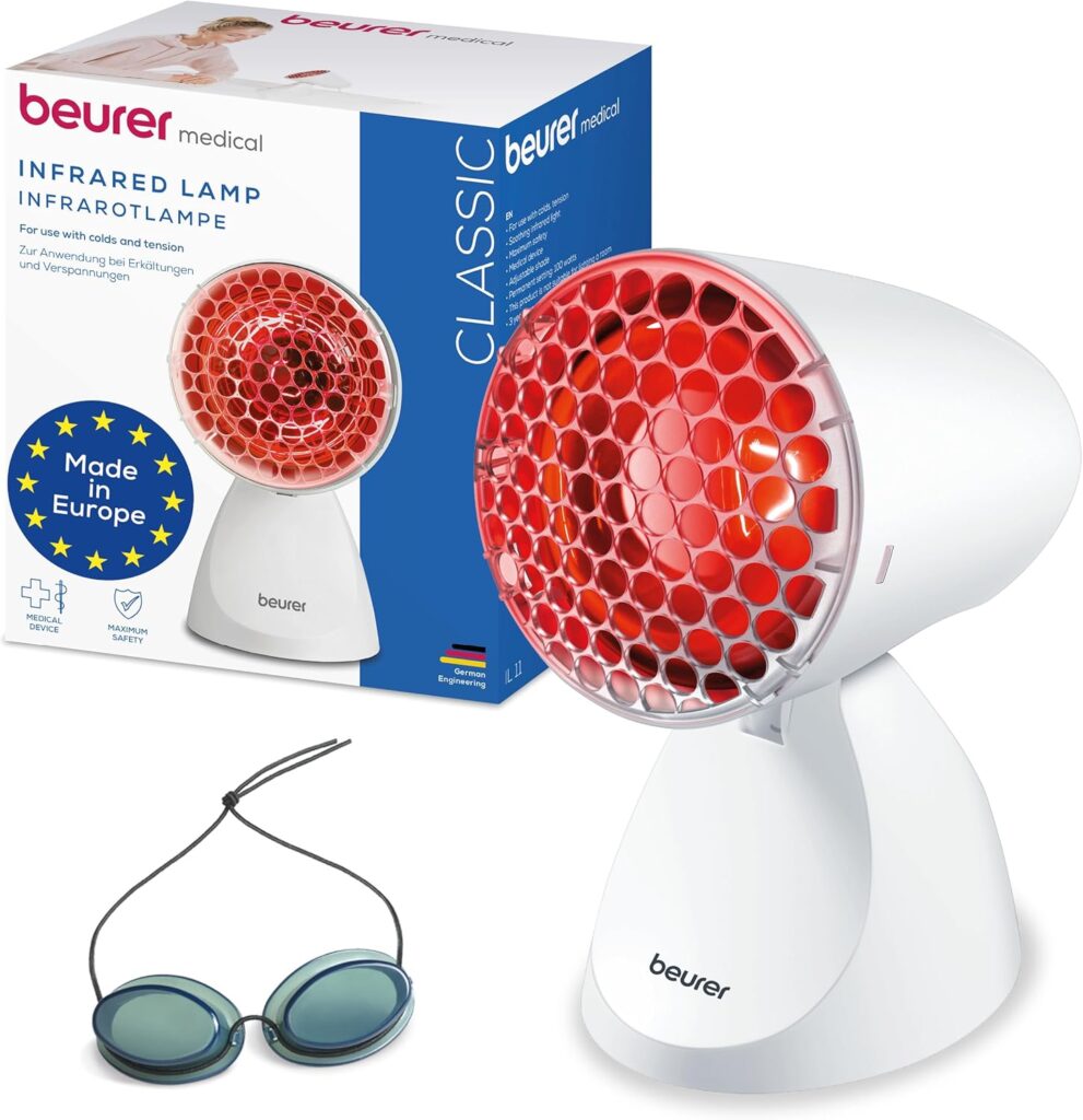 Beurer IL 11 : lampe infrarouge médicale pour soulager les tensions musculaires.