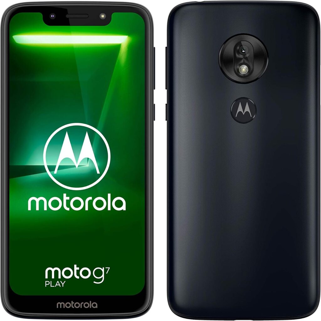 Lancement du Motorola Moto G7 Play avec 32 Go et 2 Go de RAM en Deep Indigo.