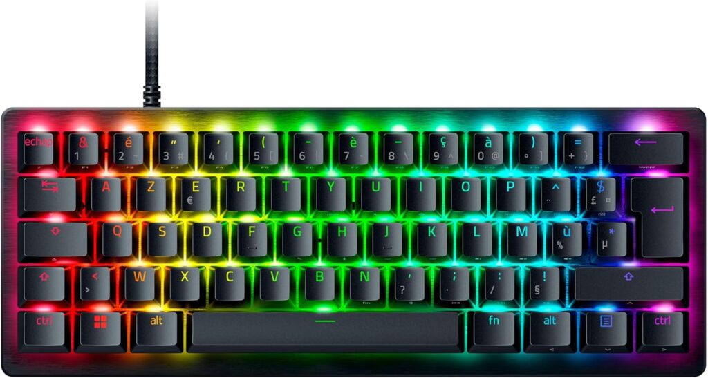 Razer présente le clavier de jeu Huntsman V3 Pro Mini avec disposition française à 60%