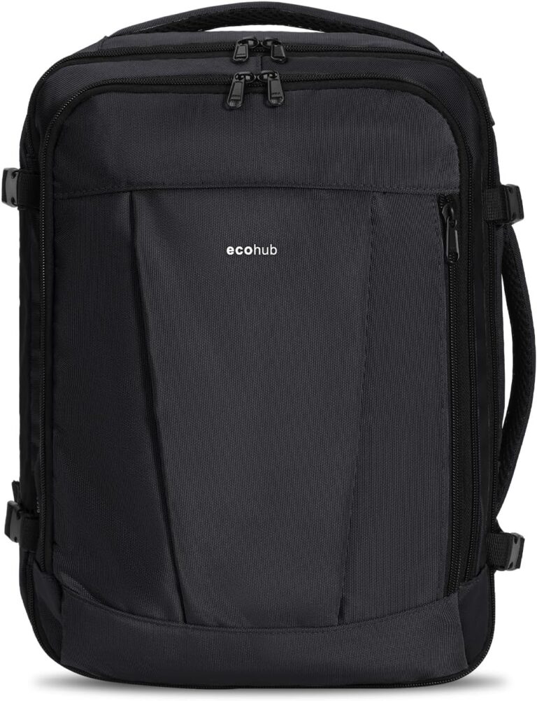 ECOHUB lance un nouveau bagage à main pour les compagnies aériennes européennes avec 13 poches.