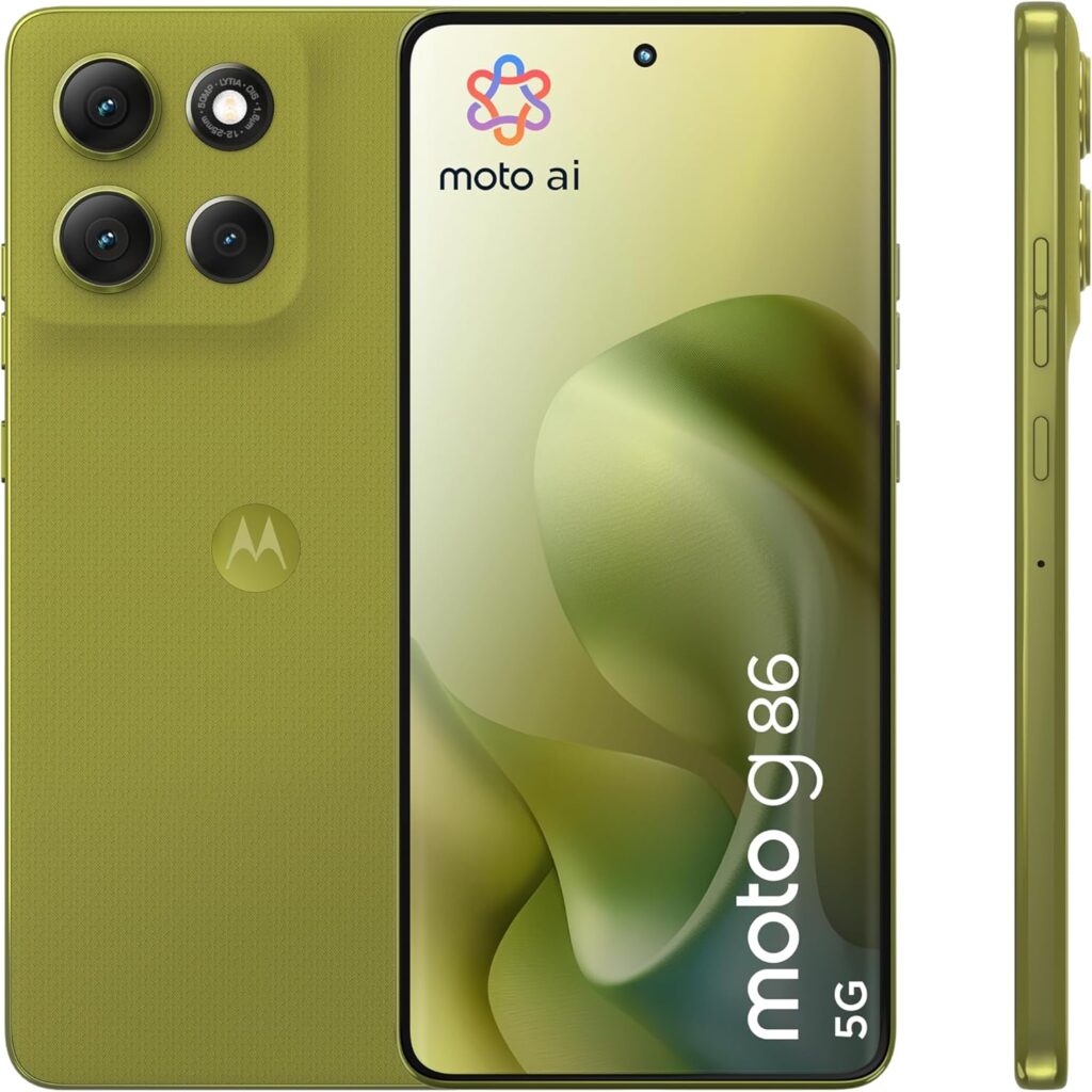 Lancement du Moto g 86 avec écran de 6,67″, appareil photo de 50MP et batterie de 5200mAh