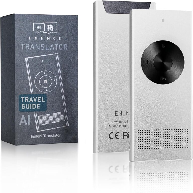 Enence Muama PRO : traducteur vocal portable fonctionnant sans connexion internet et prenant en charge 60+ langues.