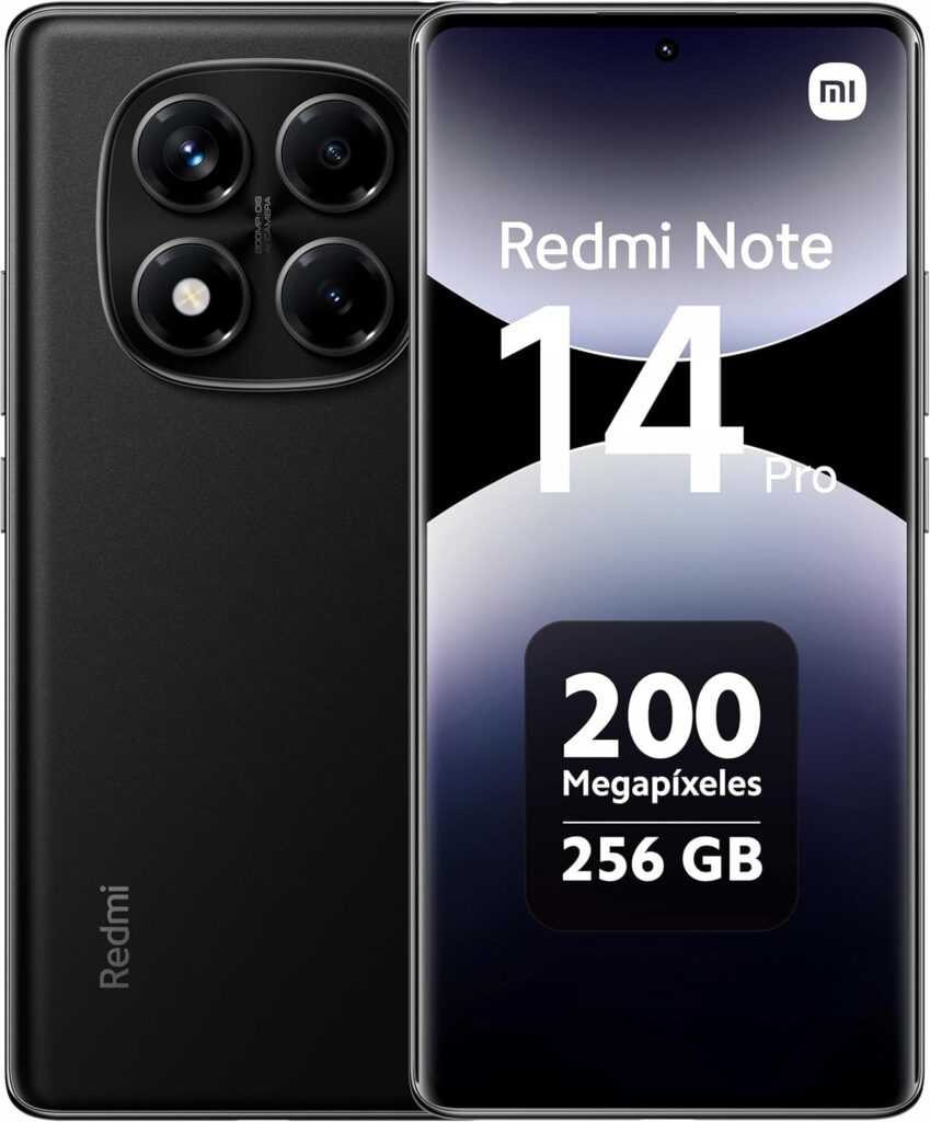 Xiaomi présente le Redmi Note 14 Pro 4G avec 8 Go de RAM et 256 Go de stockage en couleur Medianoche